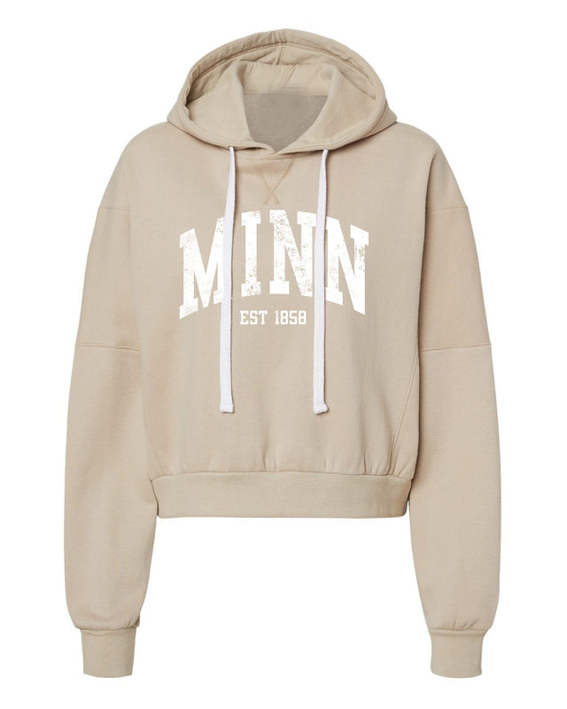 MINN Est 1858 Crop Sweatshirt [taupe]